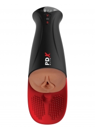 Мастурбатор-вагина в колбе с вибрацией Fuck-O-Matic Pro XL - Pipedream - в Курске купить с доставкой