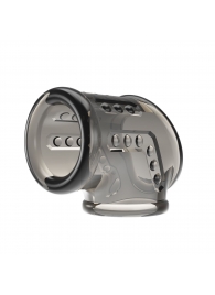 Дымчатая насадка на пенис и мошонку - Baile - в Курске купить с доставкой