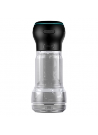 Набор PowerBlow   Feel Pocket Stroker Crystal: мастурбатор и интерактивная насадка - Kiiroo - в Курске купить с доставкой