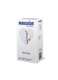Особо тонкие презервативы Masculan Ultra Fine - 21 шт. - Masculan - купить с доставкой в Курске