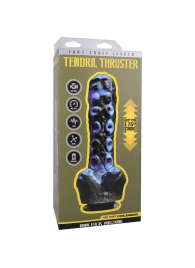 Черно-синяя мини-машина на присоске Tendril Thruster - 21,6 см. - Doc Johnson - купить с доставкой в Курске