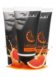 Набор из 3 съедобных лубрикантов JUJU со вкусом грейпфрута - JuJu - купить с доставкой в Курске