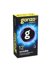Супертонкие презервативы Ganzo Invisible - 12 шт. - Ganzo - купить с доставкой в Курске