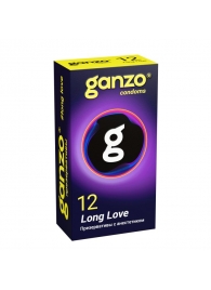 Презервативы с анестетиком для продления удовольствия Ganzo Long Love - 12 шт. - Ganzo - купить с доставкой в Курске