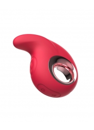Красный клиторальный массажер с функцией постукивания - Secwell в Курске Красный клиторальный массажер с функцией постукивания - Secwell