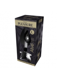 Серебристая анальная втулка с прозрачным кристаллом Mini Metal Butt Plug Size L - 9 см. - Adrien Lastic в Курске Серебристая анальная втулка с прозрачным кристаллом Mini Metal Butt Plug Size L - 9 см. - Adrien Lastic