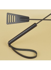 Черный кожаный стек «Сириус» - 60 см. - Sitabella - купить с доставкой в Курске