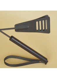 Черный кожаный стек «Сириус» - 60 см. - Sitabella - купить с доставкой в Курске