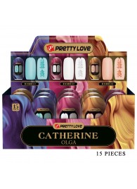 Набор из 15 мастурбаторов Catherine Olga - Baile - в Курске купить с доставкой