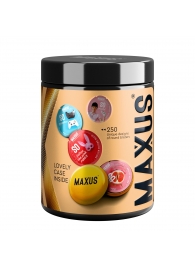 Точечные презервативы MAXUS 2000 Amazing Dots с железным кейсом - 12 шт. - Maxus - купить с доставкой в Курске