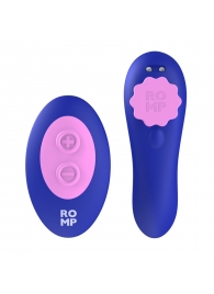 Синий вибратор в трусики с пультом ДУ Party - ROMP в Курске Синий вибратор в трусики с пультом ДУ Party - ROMP