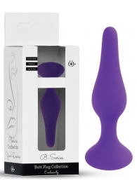 Фиолетовая анальная втулка Silcone Purple Plug Small - 10 см. - Boys of Toys в Курске Фиолетовая анальная втулка Silcone Purple Plug Small - 10 см. - Boys of Toys