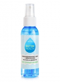 Парфюмированный спрей Intim Health для нижнего белья и тела с цветочным ароматом - 95 мл. -  в Курске Парфюмированный спрей Intim Health для нижнего белья и тела с цветочным ароматом - 95 мл. -