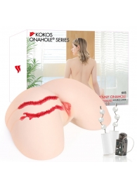 Мастурбатор-полуторс с двойным слоем материала и вибрацией Jenny Onahole Real Hips - KOKOS - в Курске купить с доставкой Мастурбатор-полуторс с двойным слоем материала и вибрацией Jenny Onahole Real Hips - KOKOS - в Курске купить с доставкой