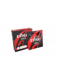 Презервативы с ароматом колы Expert Cola - 3 шт. - Expert - купить с доставкой в Курске