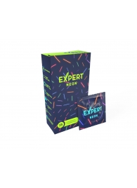 Светящиеся в темноте презервативы Expert Neon - 15 шт. - Expert - купить с доставкой в Курске