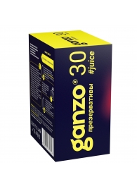 Ароматизированные презервативы Ganzo Juice - 30 шт. - Ganzo - купить с доставкой в Курске