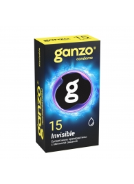 Супертонкие презервативы Ganzo Invisible - 15 шт. - Ganzo - купить с доставкой в Курске