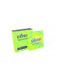 Ультратонкие презервативы Expert Invisible - 3 шт. - Expert - купить с доставкой в Курске
