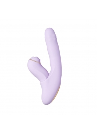 Сиреневый вибромассажер со съёмным клиторальным пульсатором DuoGlow - Svakom купить в Курске с доставкой в Orgasmix.ru Сиреневый вибромассажер со съёмным клиторальным пульсатором DuoGlow - Svakom
