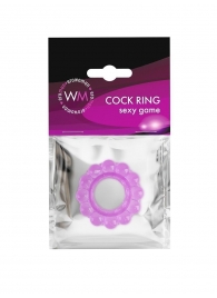 Лиловое эрекционное кольцо с 2 рядами стимулирующих шариков - Erowoman-Eroman - в Курске купить с доставкой Лиловое эрекционное кольцо с 2 рядами стимулирующих шариков - Erowoman-Eroman - в Курске купить с доставкой