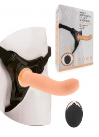 Женский вибрострапон со съемной насадкой и пультом ДУ - Erokay - купить с доставкой в Курске