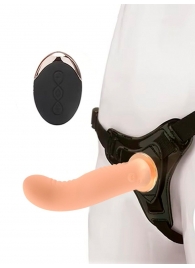 Женский вибрострапон со съемной насадкой и пультом ДУ - Erokay - купить с доставкой в Курске