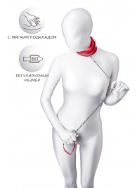 Красный ошейник с подкладкой из меха - ToyFa - купить с доставкой в Курске