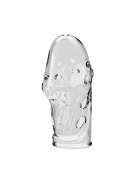 Прозрачная насадка на пенис Booker - 8 см. - Baile - в Курске купить с доставкой