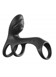 Черная насадка на пенис Ultimate Couples Cage Pro - Pipedream - в Курске купить с доставкой