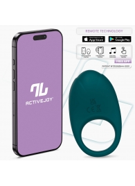 Зеленое интерактивное виброкольцо Ringo - Intoyou - в Курске купить с доставкой