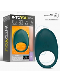 Зеленое интерактивное виброкольцо Ringo - Intoyou - в Курске купить с доставкой