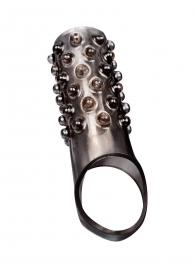 Дымчатая насадка на пенис с выпуклостями - 12 см. - Sex Expert - в Курске купить с доставкой