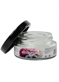 Массажная свеча «Цветущий пион» - 50 мл. - SGAN - купить с доставкой в Курске