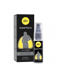 Пролонгатор-сыворотка pjur Superhero Delay Serum - 20 мл. - Pjur - купить с доставкой в Курске