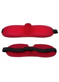 Красная глухая маска на резинке - Sitabella - купить с доставкой в Курске