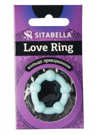 Цветное эрекционное кольцо Love Ring с бусинами - Sitabella - в Курске купить с доставкой