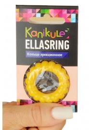 Цветное рельефное эрекционное кольцо Ellasring - Sitabella - в Курске купить с доставкой