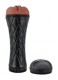 Коричневый мастурбатор-вагина Marly - Dream Toys - в Курске купить с доставкой