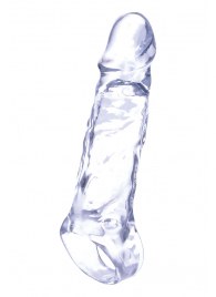 Прозрачная насадка-удлинитель Length Enhancer с подхватом - 16 см. - NMC - в Курске купить с доставкой