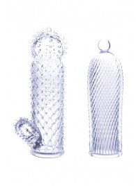 Набор из 2 прозрачных насадок на член Seductive Tickler Sleeves - NMC - в Курске купить с доставкой