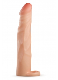 Телесная насадка-удлинитель Fortitude с подхватом - 17,7 см. - Blush Novelties - в Курске купить с доставкой