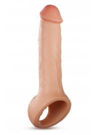 Телесная насадка-удлинитель Thrive 8.75 Inch Realistic Penis Extender Sleeve - 22,2 см. - Blush Novelties - в Курске купить с доставкой