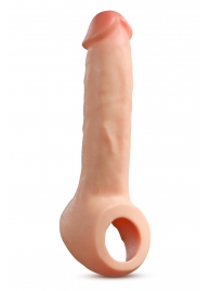 Телесная насадка-удлинитель Thrive 8.75 Inch Realistic Penis Extender Sleeve - 22,2 см. - Blush Novelties - в Курске купить с доставкой