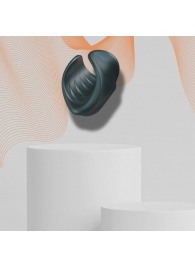 Серый сквозной мастурбатор с вибрацией Manwan Starter - Manwan - в Курске купить с доставкой