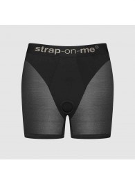 Трусики-шорты для фиксации насадок Strap-on-me Harness Lingerie Halo - size S - Strap-on-me - купить с доставкой в Курске