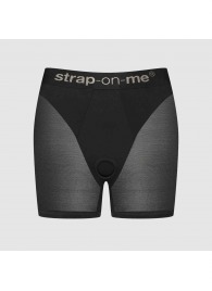 Трусики-шорты для фиксации насадок Strap-on-me Harness Lingerie Halo - size L - Strap-on-me - купить с доставкой в Курске