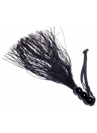 Черная силиконовая плетка - 25,4 см. - Boys of Toys - купить с доставкой в Курске