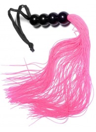 Розовая силиконовая плеть - 35,5 см. - Boys of Toys - купить с доставкой в Курске