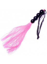 Розовая силиконовая плеть - 35,5 см. - Boys of Toys - купить с доставкой в Курске